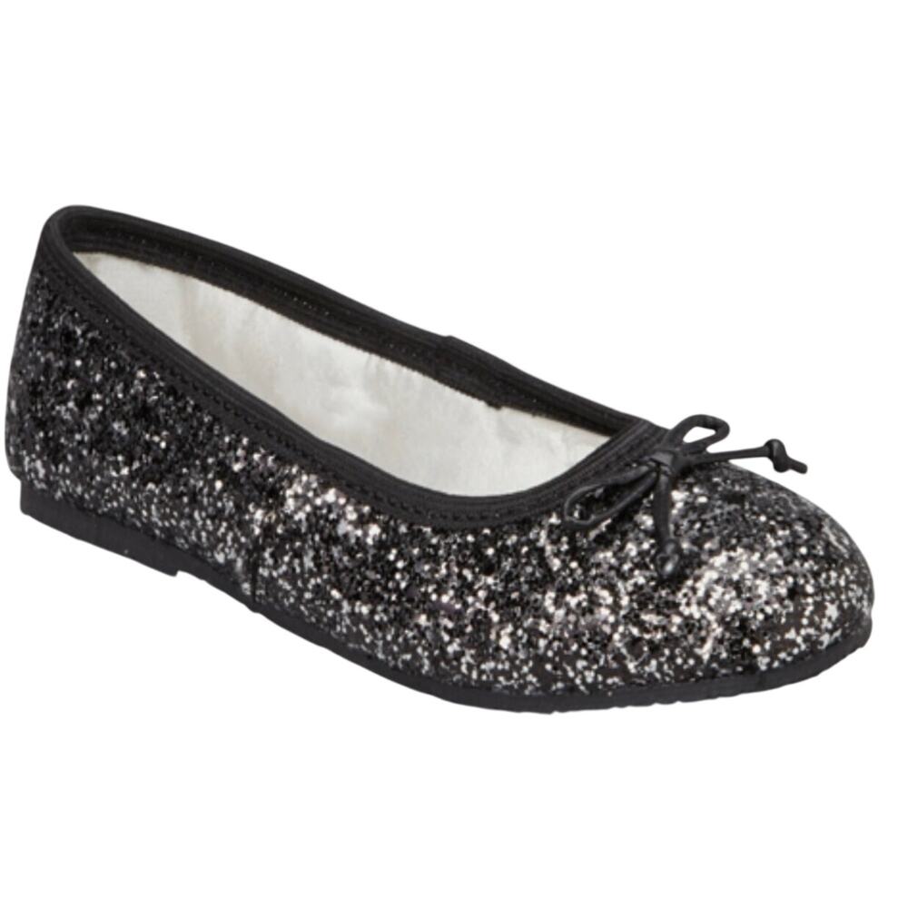 L'Amour Dorothy "Ballerina" Style, Glitter Black, NWT, Multiple Sizes Available